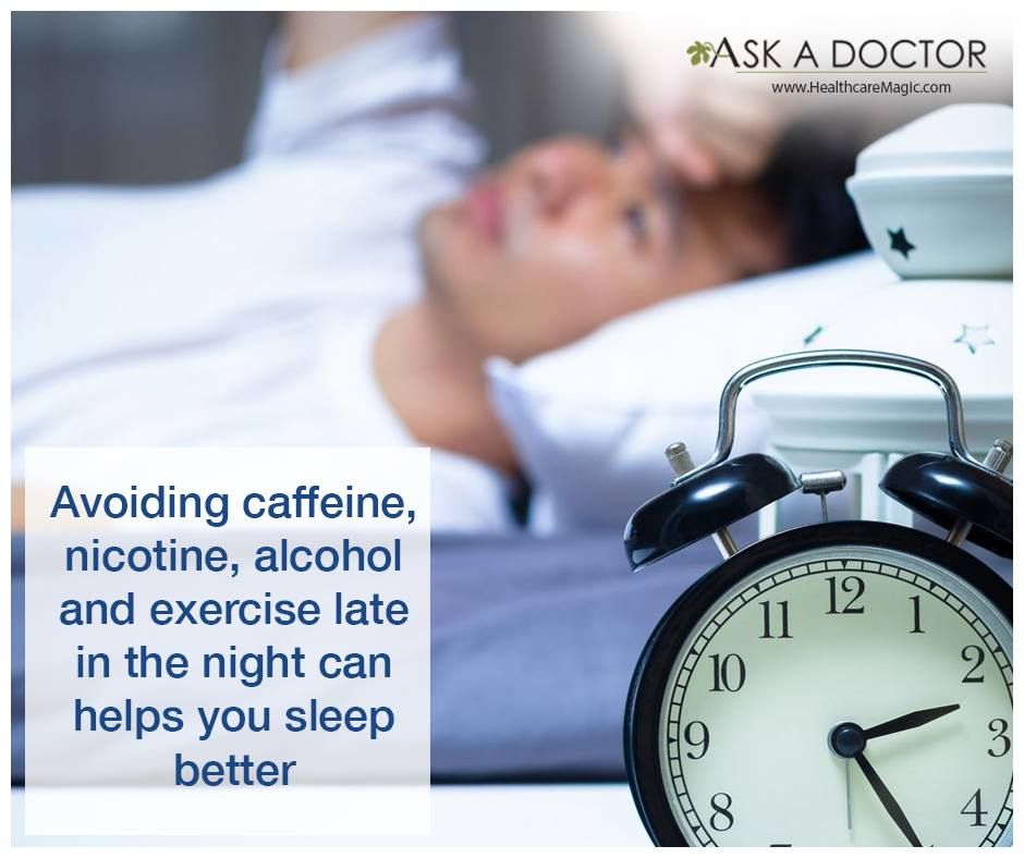 DailyHealthTips's tweet photo. Largest Health Q&amp;A site. 
Ask a Doctor Online at 
https://t.co/kQBzB69Ql9 

#avoidcaffeine #alcohol #latenight #sleepbetter #AskADoctor #DailyHealthTips #HealthcareMagic https://t.co/C2TGbn5Wns