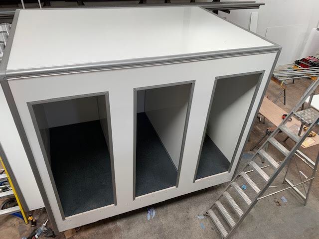 The new shower trailer build is well underway!! We are hoping for delivery by end of this month ... watch this space 😉 #souldignity #showerstothestreets