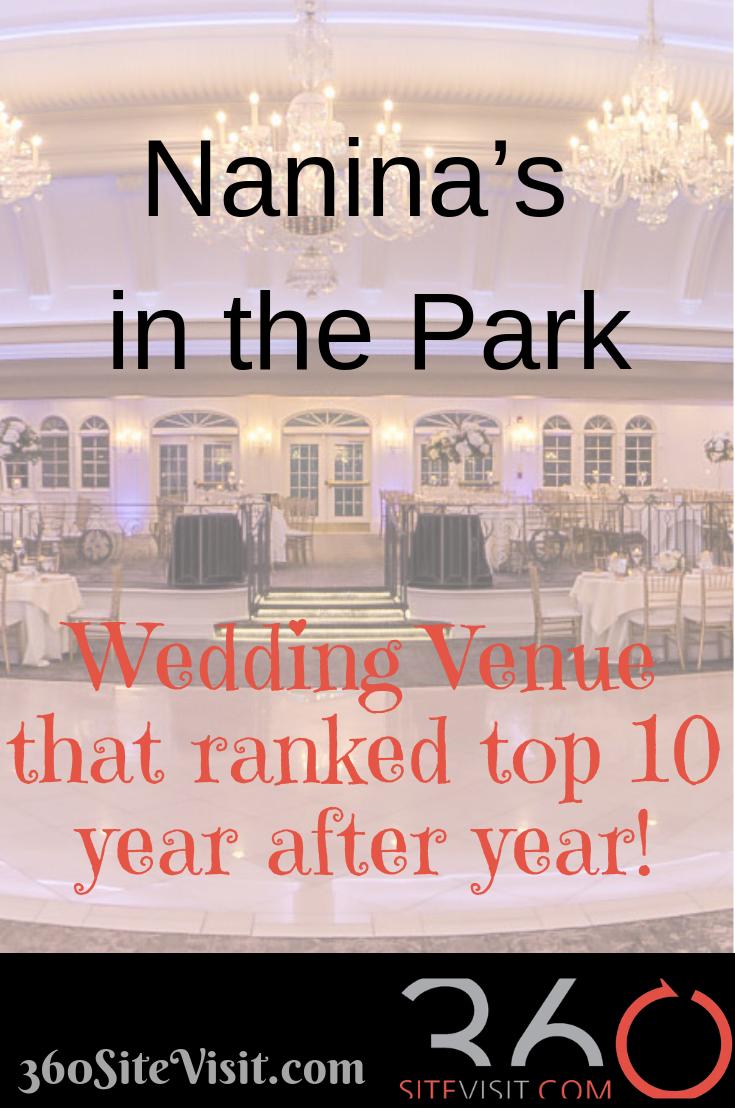 <a href="/Naninaswedding/">Nanina's In The Park</a> Wedding Venue that ranked top 10 year after year! 

Visit 20 Venues in 20 Minutes
360sitevisit.com/wp/wordpress/?…

#AccordingToAllTheExperts
#weddingvenue
#WednesdayWisdom