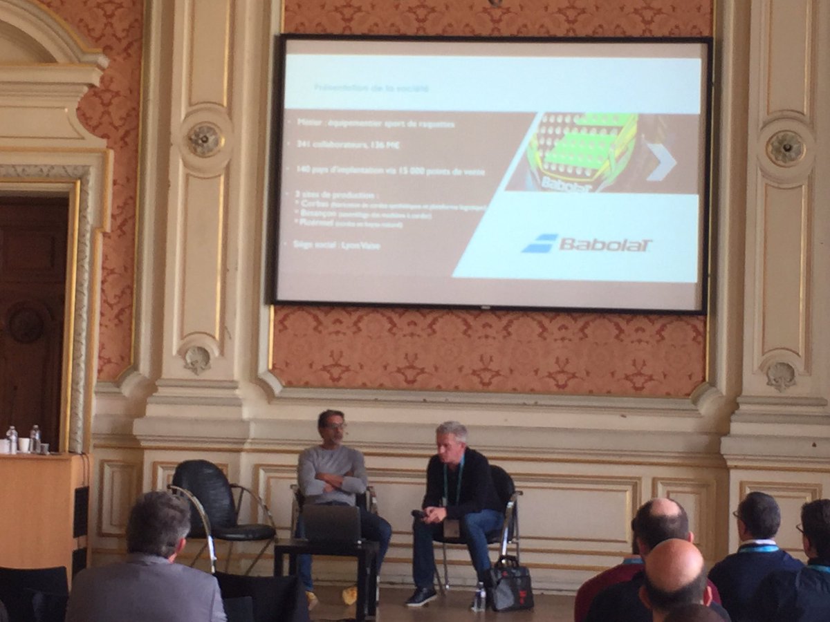 VSACENDA's tweet photo. #forumdimo #SuccessStory @babolat choisit la simplicité d'utilisation de la #GMAO nouvelle génération @dimomaint et digitalise le suivi de son activité maintenance https://t.co/La38U7duY0