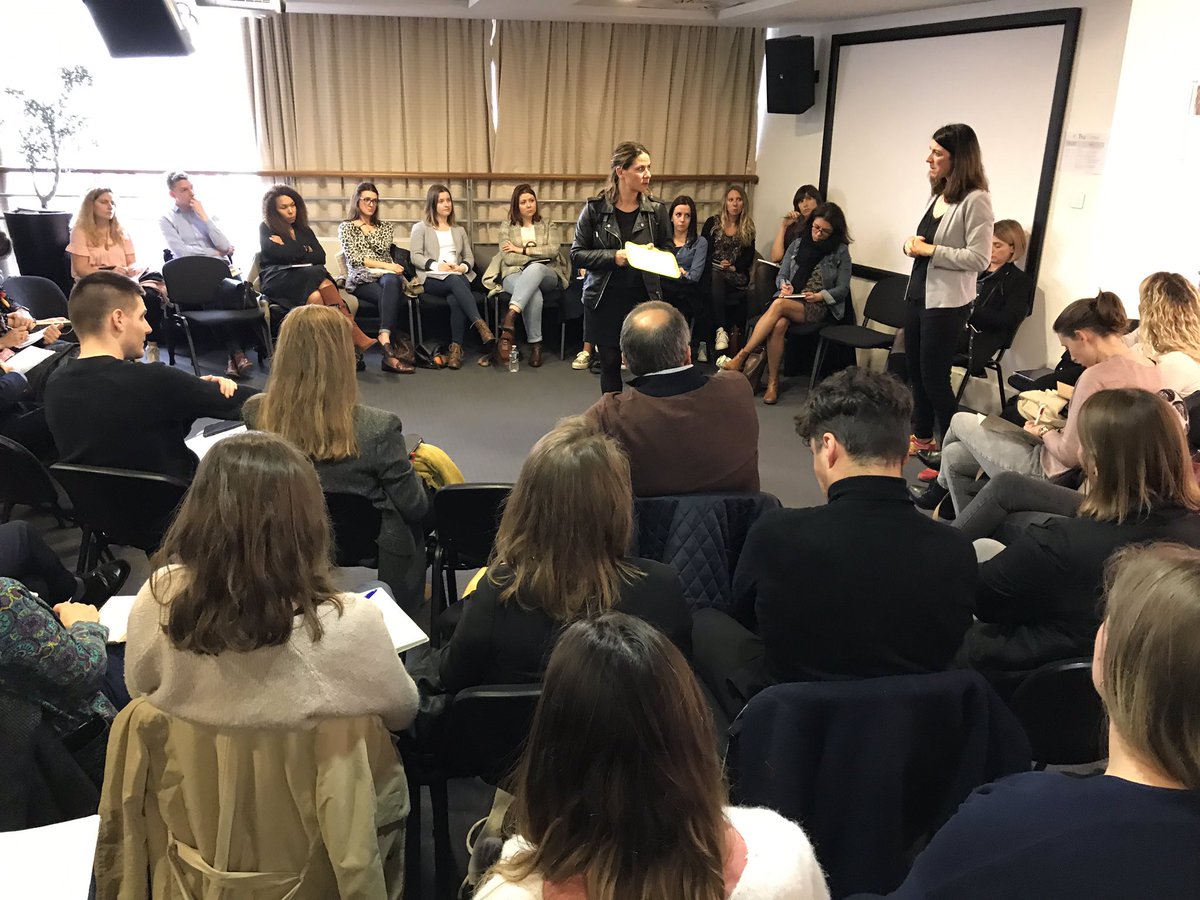 Espace archi comble pour parler #MarqueEmployeur et Expérience Employé à #TruNantes avec <a href="/stephelc/">Stephanie Lagand</a> et <a href="/amandinecoldeb1/">COLDEBOEUF AMANDINE</a> !!! 😍😍😍