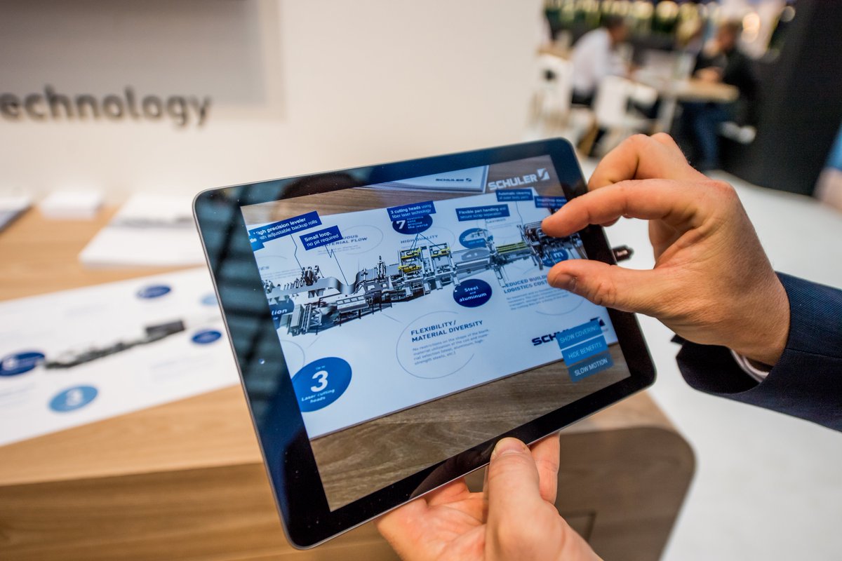 ANDRITZ_Schuler's tweet photo. Meet us from May 7-11, 2019 at #EXPOMAFE in São Paulo/Brazil and experience our Laser Blanking Line via #AugmentedReality – live at the booth! You can also learn more about the #SmartPressShop, Schuler’s answer to #Industry40.
https://t.co/LPKZa9vlKo https://t.co/osJNscU0tK