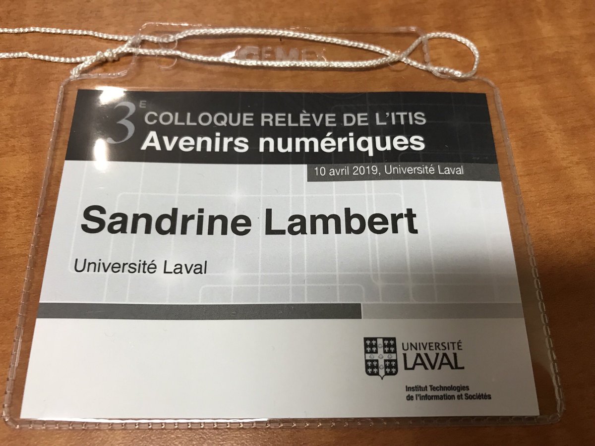 san_lambert's tweet photo. Colloque Avenirs numériques de l’@itis_ul c’est parti! 🗣
#canitis #SNQC19 https://t.co/dylddFevU7