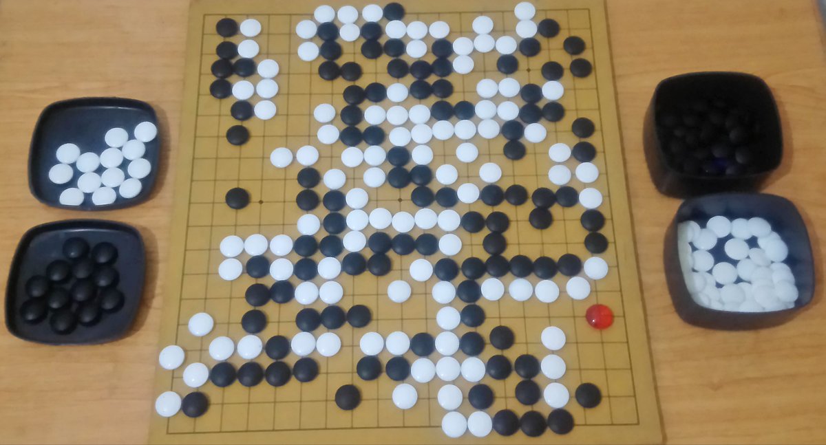 gobum's tweet photo. Game 1 (B) Andy Liu 1p vs (W) Mateusz Surma 2p W+R #TransatlanticGo https://t.co/aCbERh1imh