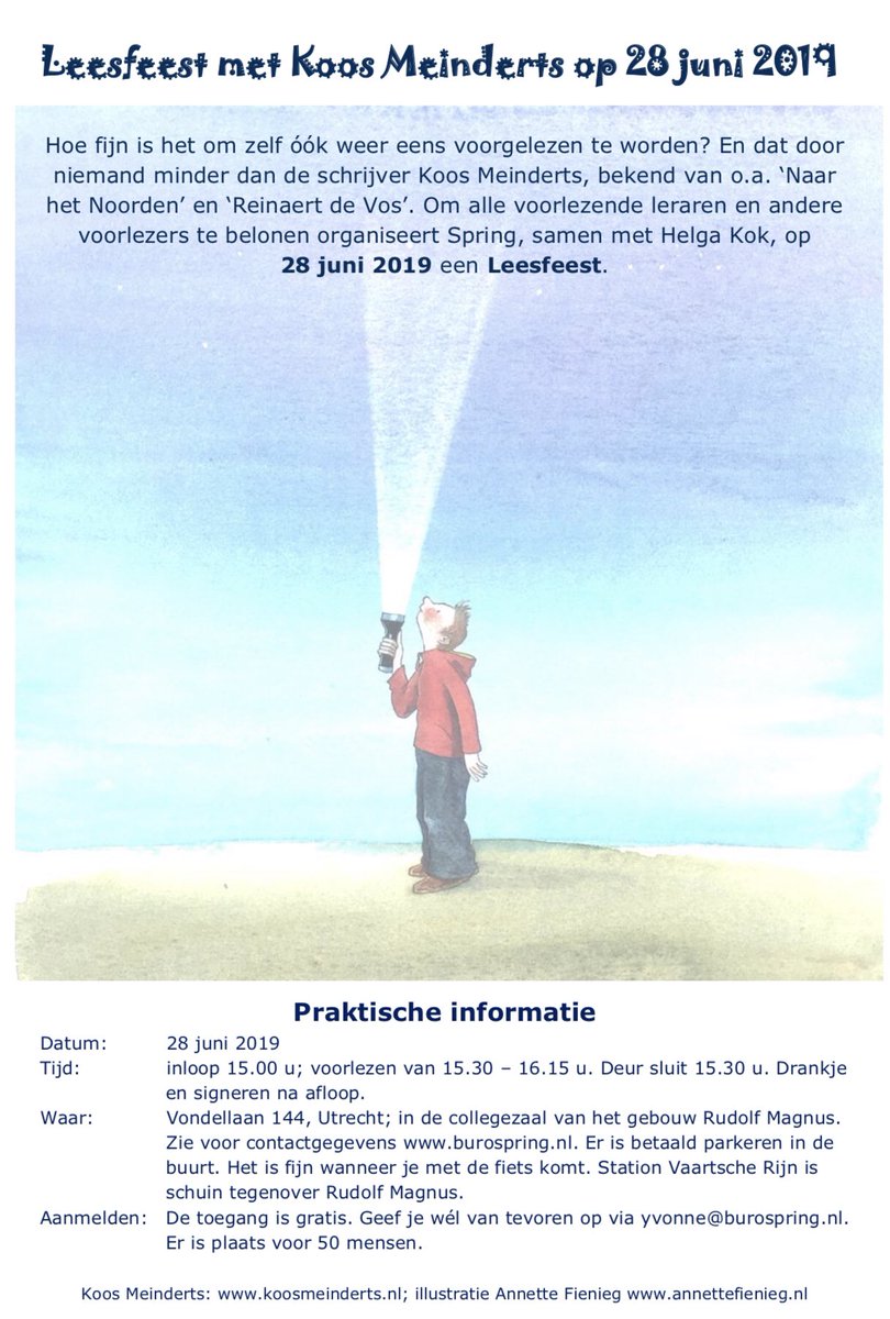 helgakok's tweet photo. Hoera! Het Leesfeest voor Leerkrachten is een feit! Kom je ook? @BuroSpring @KMeinderts #lezen#voorlezen#plezier https://t.co/BI0VrHIPfM
