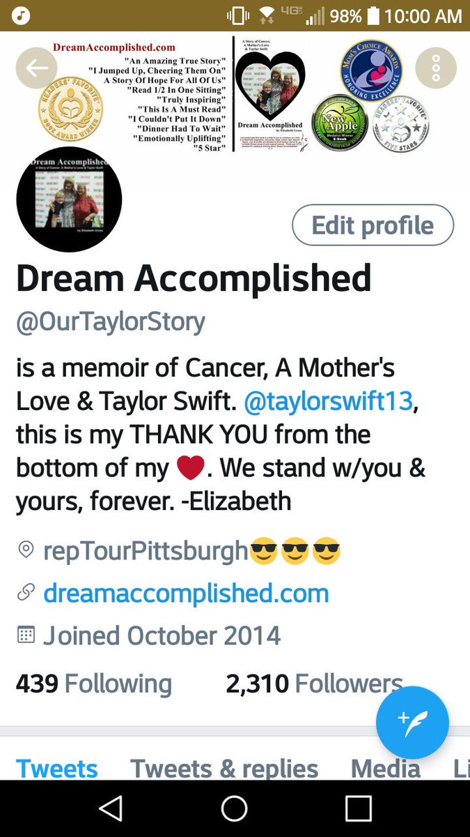 imalotsoflifer's tweet photo. @AChVoice I'm happy to email a free pdf ebook of my illness memoir #DreamAccomplished to anyone who'd like 1. Just DM me emails :)
#SpoonieHelp #positive #inspiring https://t.co/ygXPNrEbXh