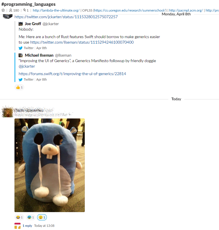 matt_dz's tweet image. I feel it's important to share this insightful review from #programming_languages (otherwise the wisdom would be lost to future generations!):