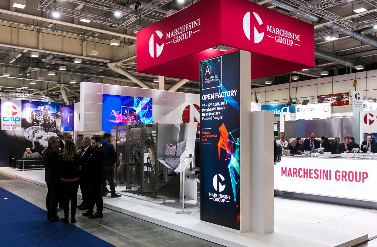 Pharmintech19's tweet photo. High tech and Innovation among exhibitors @MarchesiniGroup #Pharmintech19 https://t.co/FpqQMAYeWW