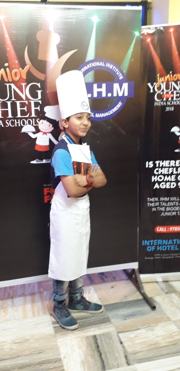 Today we finished regional #finals of #foodfood #youngchefindia 2019 at #iihmjaipur. Waiting for results. Finalist will fly to Delhi for zonal finals. All the best everyone. @IIHMHOTELSCHOOL @FoodFood #foodie #youngchef #Students #littlekids #foodie #hospitalityrocks #myiihm