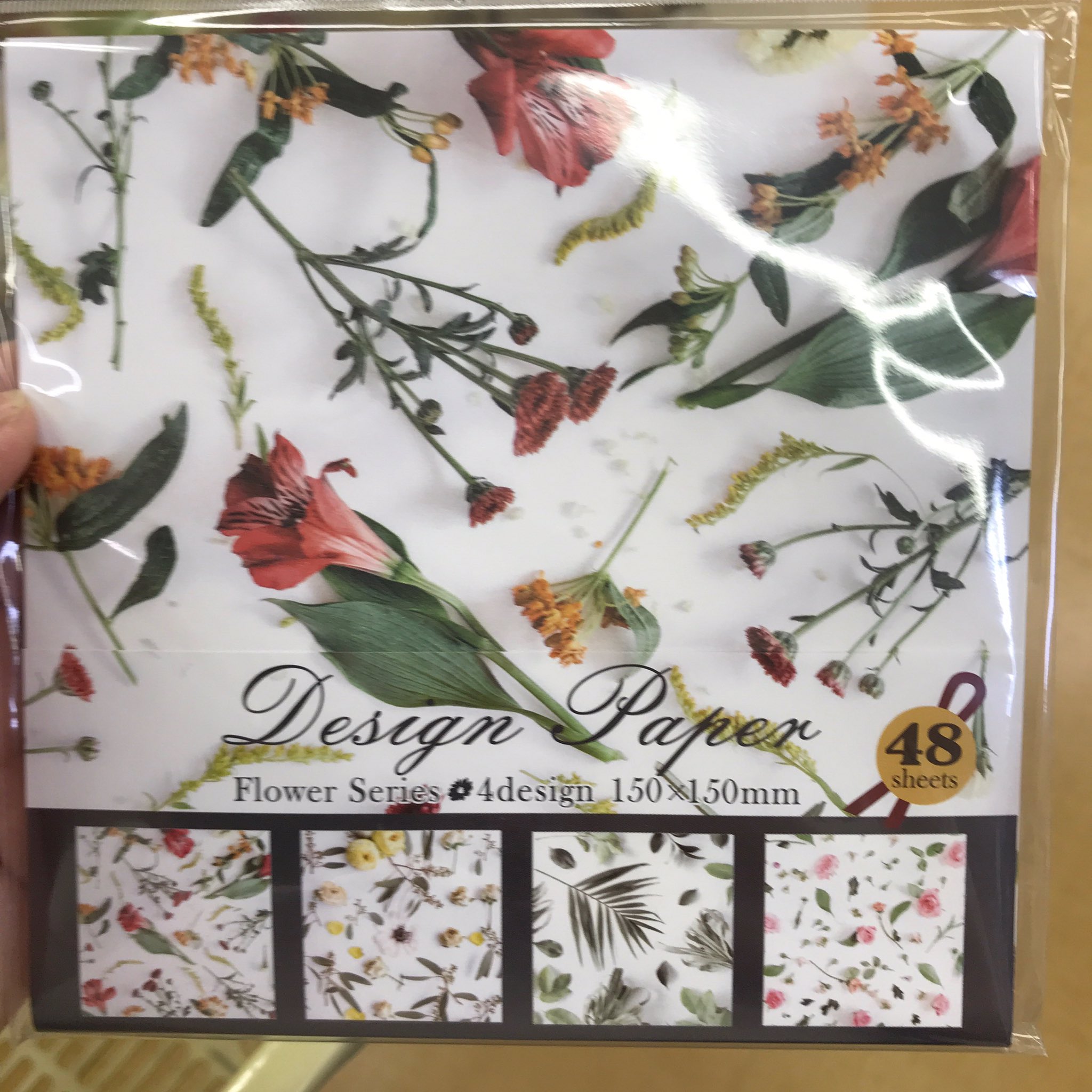 Wkwkhappy セリア購入品 セリア セリパト 100均 100均大好き デザインペーパー フラワー Flower T Co Lht0ry9tse Twitter