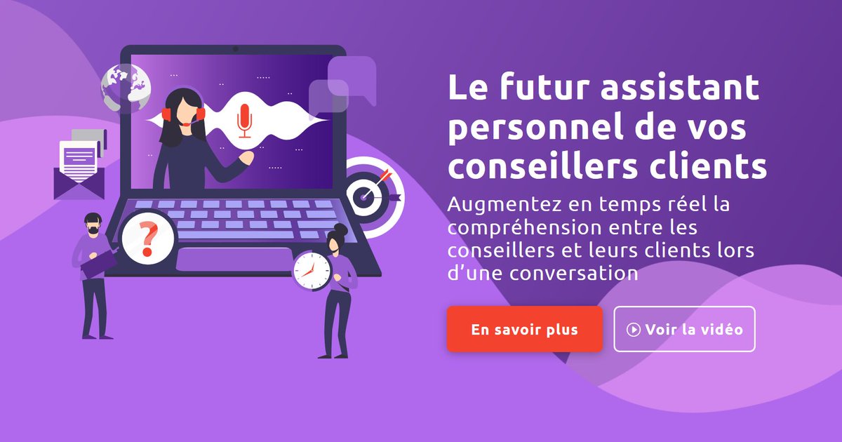 Concentrix_FR's tweet image. L&apos;agent augmenté, ou l&apos;#IA qui améliore les conversations entre clients et conseillers tel. Un partenariat @AlloMedia &amp;amp; @Webhelp_FR au service de l&apos;intelligence émotionnelle. + d&apos;infos sur self-augmented.ai #IntelligenceArtificielle #ExperienceClient #OpenInnovation