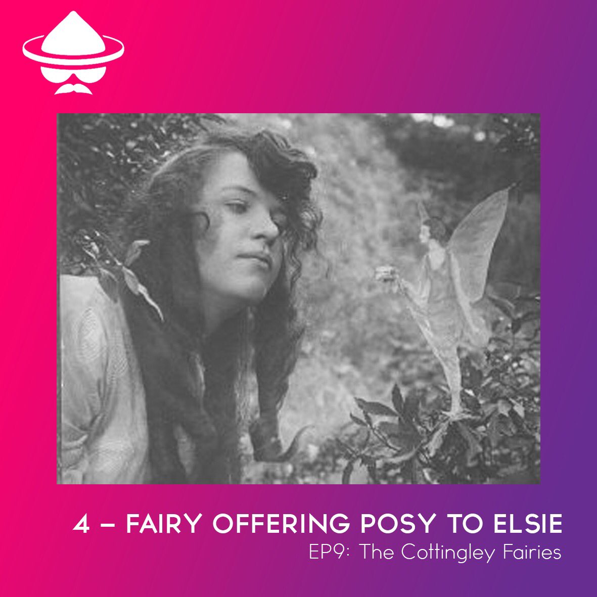 connedcast's tweet photo. Ep9: The Cottingley Fairies⁣
⁣
📷 
These are the photos the girls took of the fairies. 
⁣
#conned #podcast #camera #cottingleyfairies ⁣
⁣
https://t.co/KR4OmDAY7l https://t.co/KiEKD5LEju