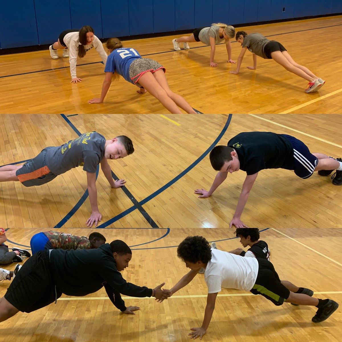 Planking our way to spring break...<a href="/NSyracuseCSD/">North Syracuse CSD</a> @NSyracuseNSJH