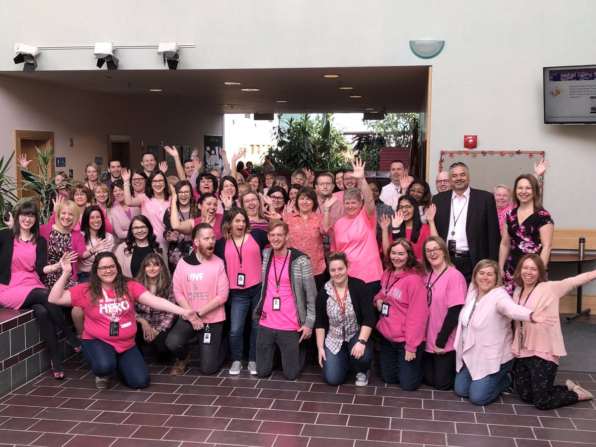 Excited to celebrate #DayOfPink at the NL NVCC #CRAinclusionARC