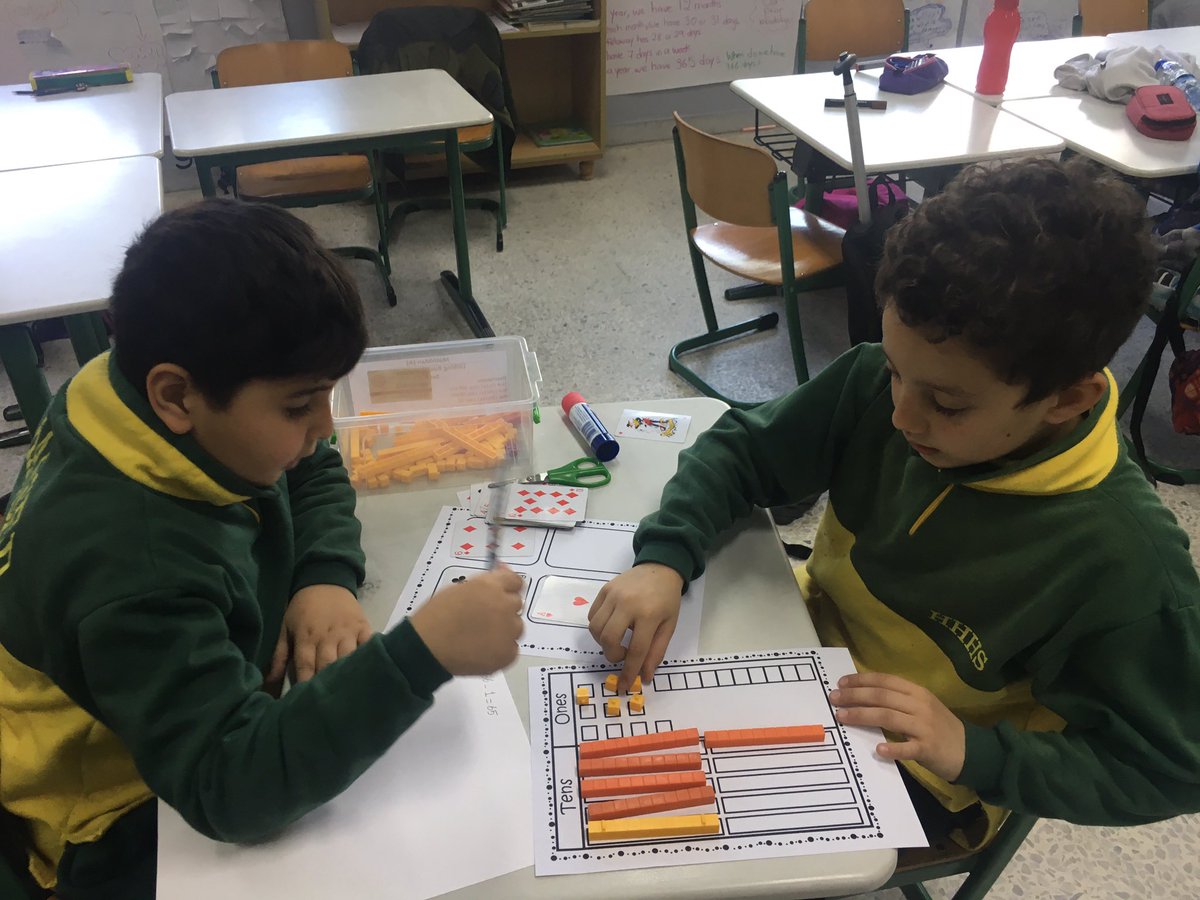 NadiaBizri's tweet photo. Getting children excited about learning through different activities and games is an achievement! By choosing their favorite games to subtract numbers, gr.2 learners were engaged and enthusiastic. #subtraction #MathIsAlwaysFun #LearningStyles @HenaineSamia @dina_jradi @Hhhsinfo https://t.co/r2cHE2gWbc