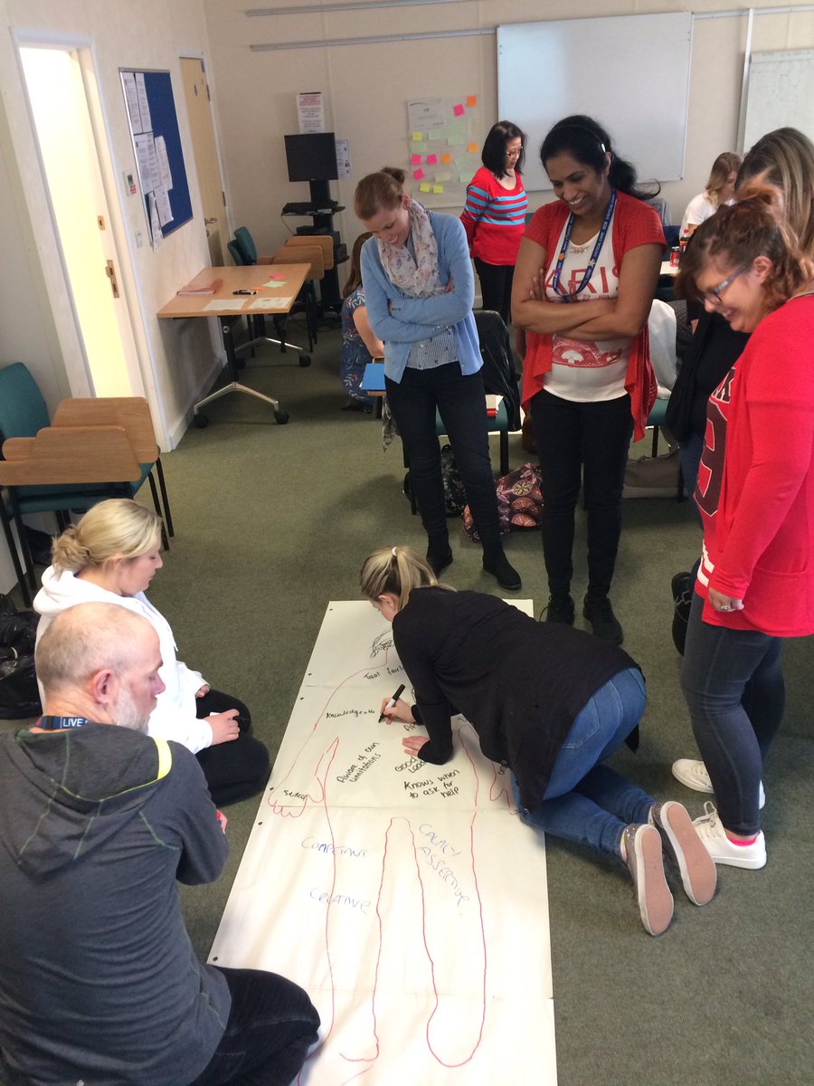 JasonHofN's tweet photo. Itโs the final day of our #ITAPS Band 5 Senior Staff Nurse course today. We are building our ideal leader complete with skills and attributes! #StaffDevelopment @Leic_hospital @ClaireAgnewRN @UHLfox https://t.co/1kkIHtHHWh