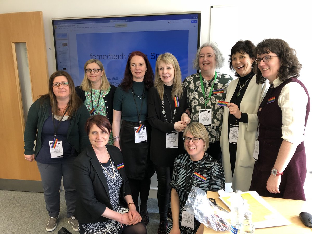 horrocks_simon's tweet image. #femedtech avengers assemble 

great to hear about this important network from those who built it inc. @sharonlflynn @LornaMCampbell @sheilmcn @francesbell @MarenDeepwell @catherinecronin @louisedrumm #OER19