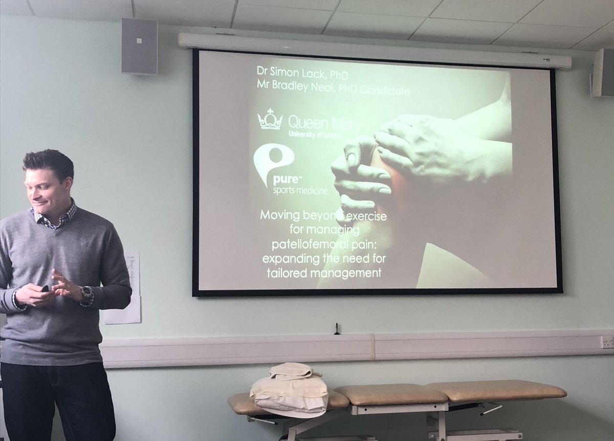 hannahbundy09's tweet photo. Interesting morning with @Brad_Neal_07 hearing all about #PFJ update 🦵🏻@UH_PG_Physio @UniofHerts #LowerQuadrant https://t.co/EjZJJBUzzA