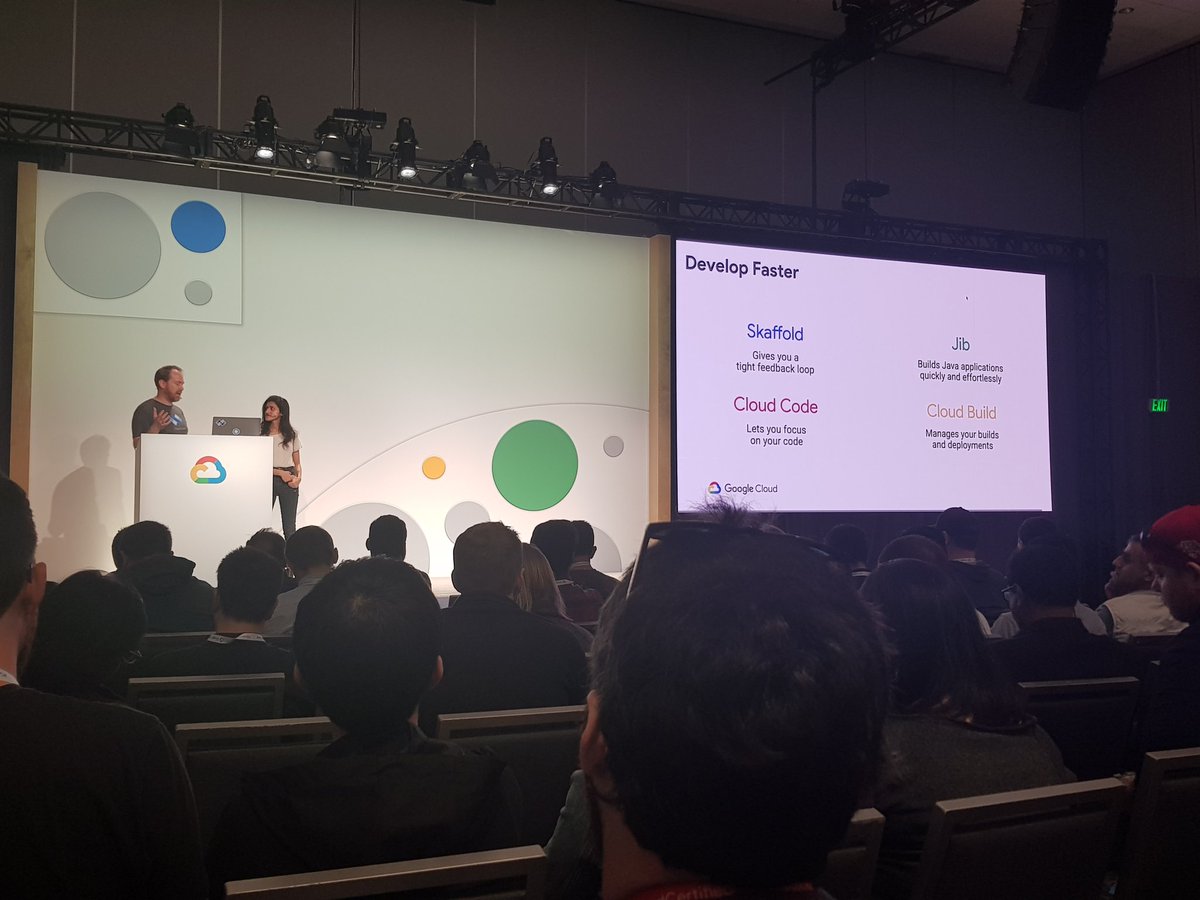 Alaedd1ne's tweet image. Faster and Smarter GKE #dev on @GCPcloud with a good set of tools like #skaffold and #cloudbuild
#NEXT19
@SFEIR_Live