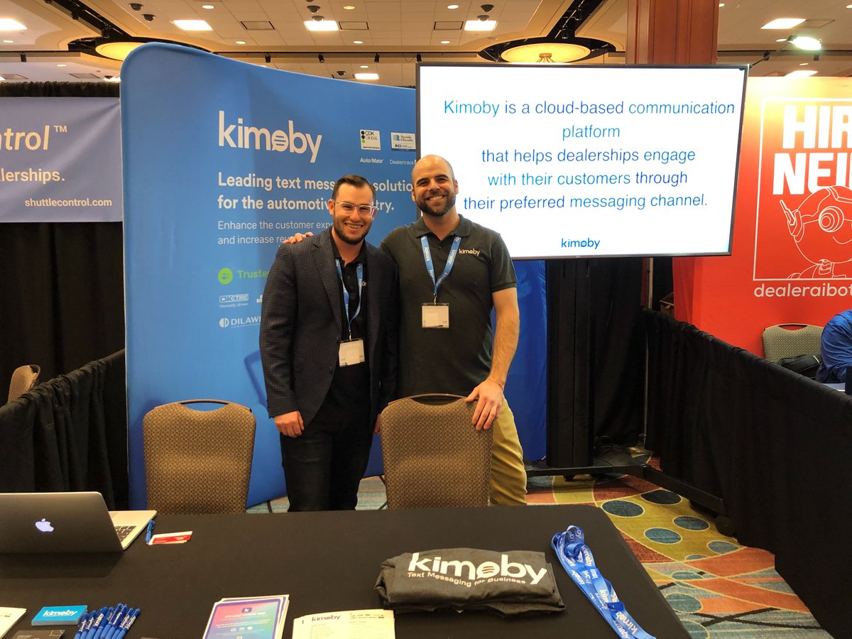This is our first day at #ACE19 <a href="/TADA/">Erica</a> <a href="/Consolidated/">consolidated</a> Dealers ! Come and discuss the latest news in business texting!  #automotive #dealerships For more information clicl here hubs.ly/H0hplCg0