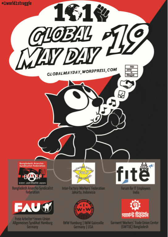 ISM030's tweet image. #GlobalMayDay2019 in the making: globalmayday.wordpress.com
Join the call to action!
#1world1struggle