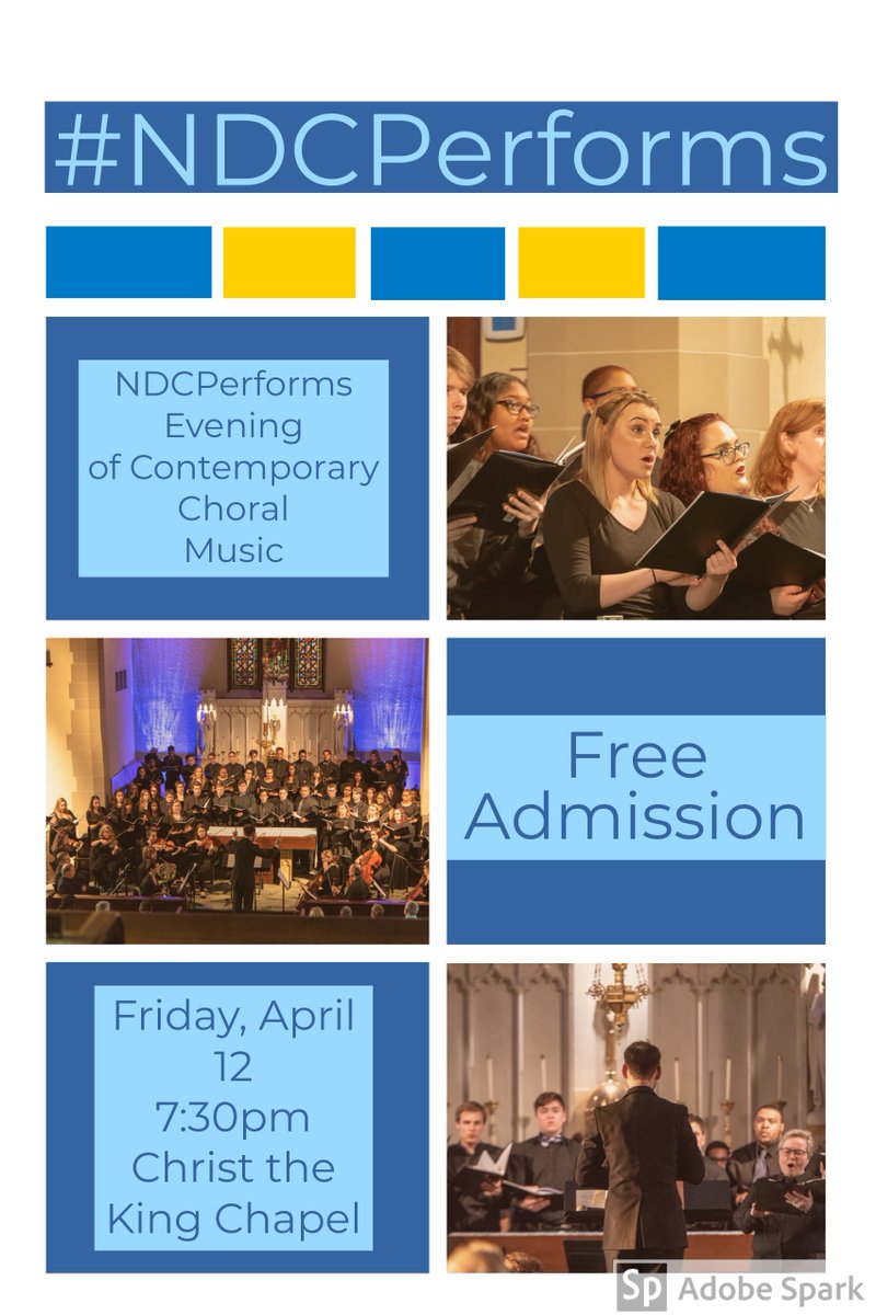 NDCPerforms's tweet image. NDCPerforms Evening of Contemporary Music