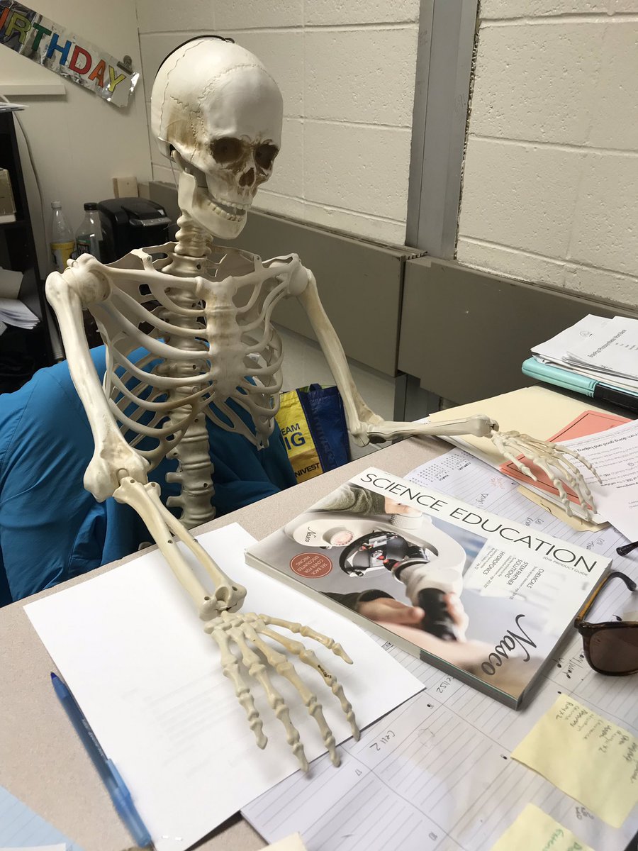 DDESSnow's tweet photo. What’s going on in this picture? Teachers trying to make it to spring break? Or a fun activity for forensics science club? Come to our meeting tomorrow morning to find out @BLoganDDE @DDEGambino @DDE_AGiarratano #forensicscience #scienceteacher #mystery #ddescience #ddespride https://t.co/ZrkFFcut7R