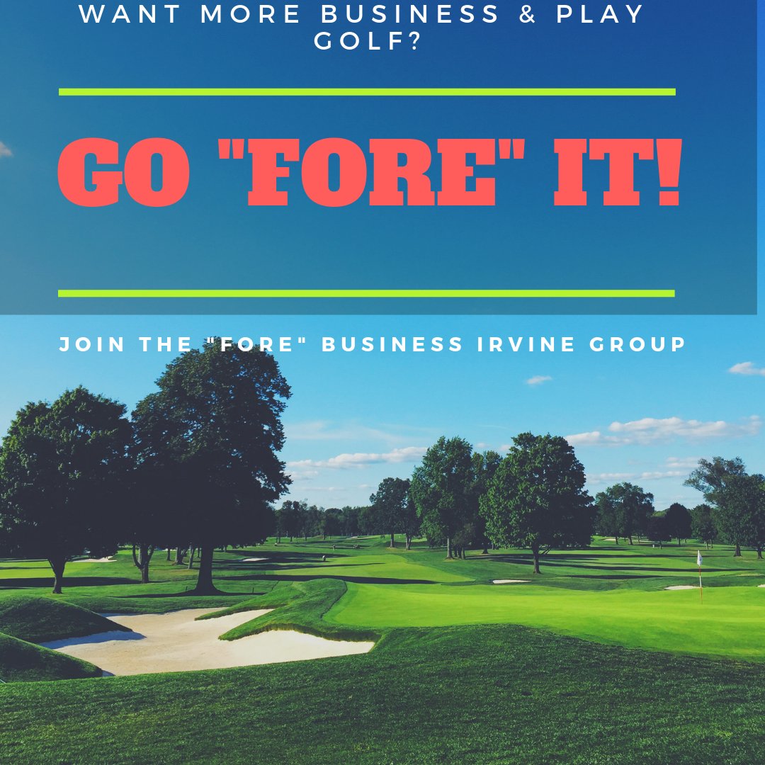 RevitaliseCP's tweet photo. #letsRevitalise ... #Forebusiness
Are you looking for more business opportunities and enjoy a game of golf to start many business conversations ...
Contact me for your VIP invite... to the next "FORE" meeting ...
@RevitaliseCP @forebiz @steveponton @vsnsport https://t.co/Tf32hdOufu