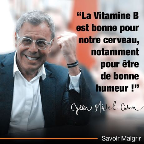 JeanMichelCohen's tweet photo. Consommez-vous suffisamment de #vitamineB ? Pour votre bien être, le Dr Jean-Michel Cohen vous suggère de vous pencher sur la question ! Pour plus de conseils diététiques, faites votre analyse minceur : https://t.co/VKm79EyLnE https://t.co/FXUGtxwMVR
