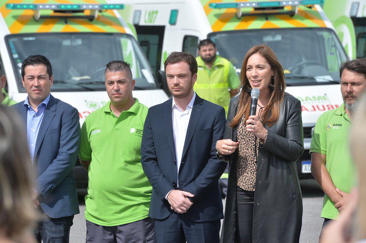 mariuvidal's tweet photo. A partir de hoy, el SAME Provincia alcanza a 100 municipios. Malvinas Argentinas y Hurlingham se suman a su cobertura. Así ya son más de 13 millones los bonaerenses que no están solos ante una emergencia y cuentan con una respuesta que les da confianza. https://t.co/0tKHA5dV4V