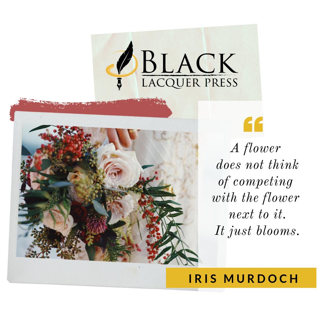 BlackLacquerInc's tweet photo. To our authors whose blossom is as iridescent as spring. Happy Wednesday! #humpday #wednesdays https://t.co/H9mePJ6OK4
