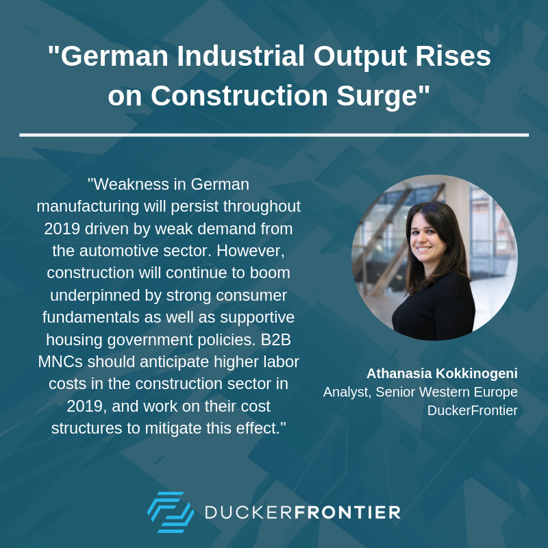 DuckerFrontier's tweet photo. Want to know what our analysts are reading? #DuckerFrontier analyst, Athanasia Kokkinogeni, shares critical insights on German manufacturing trends in 2019.
Want more relevant and timely analysis on news that matters? Click the link below. https://t.co/adl3xLzvLF https://t.co/2tARRUN8up