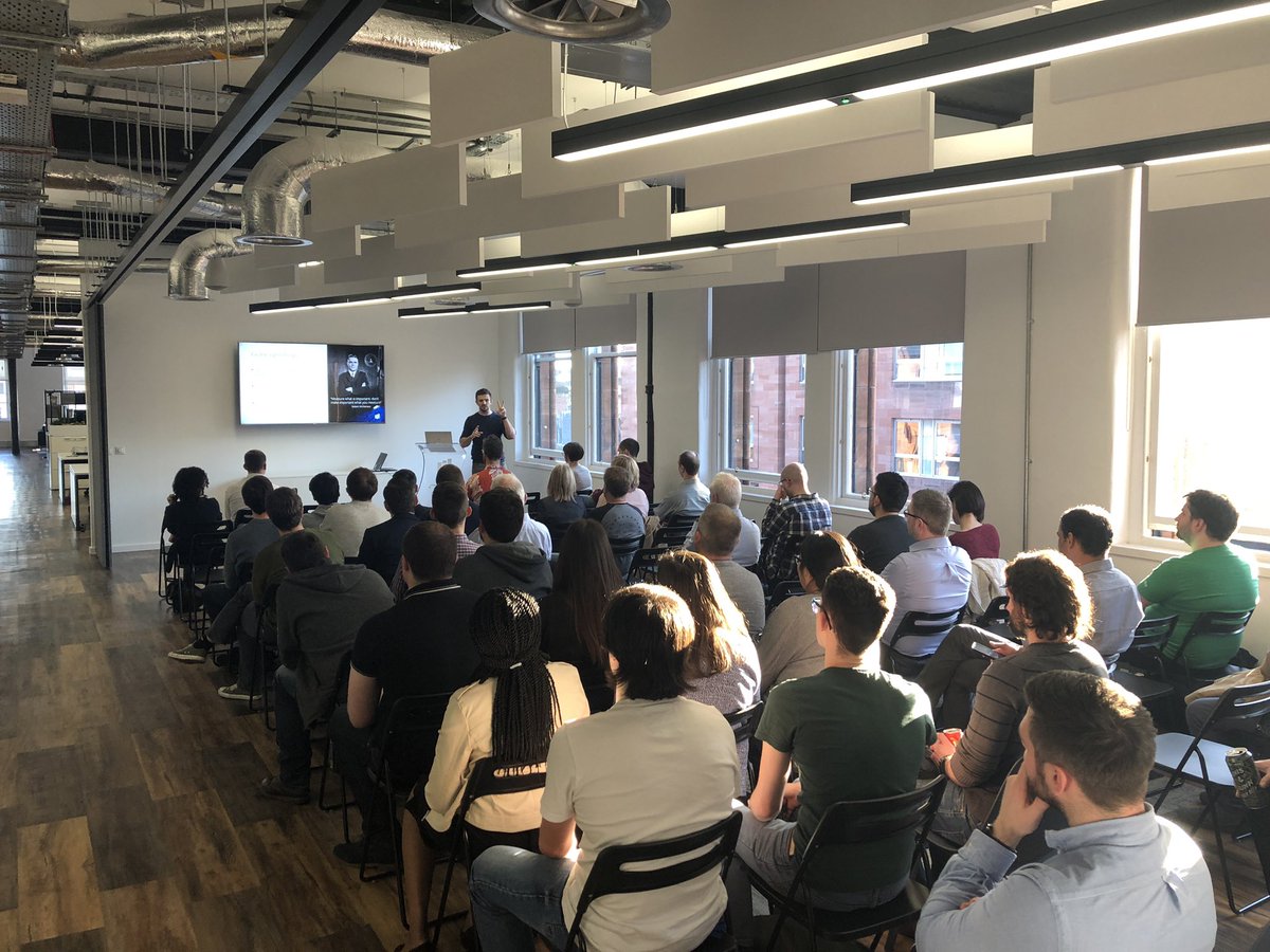 Manc_ML's tweet photo. Adam opening the show at #ScotML! https://t.co/MZEqr24GQK