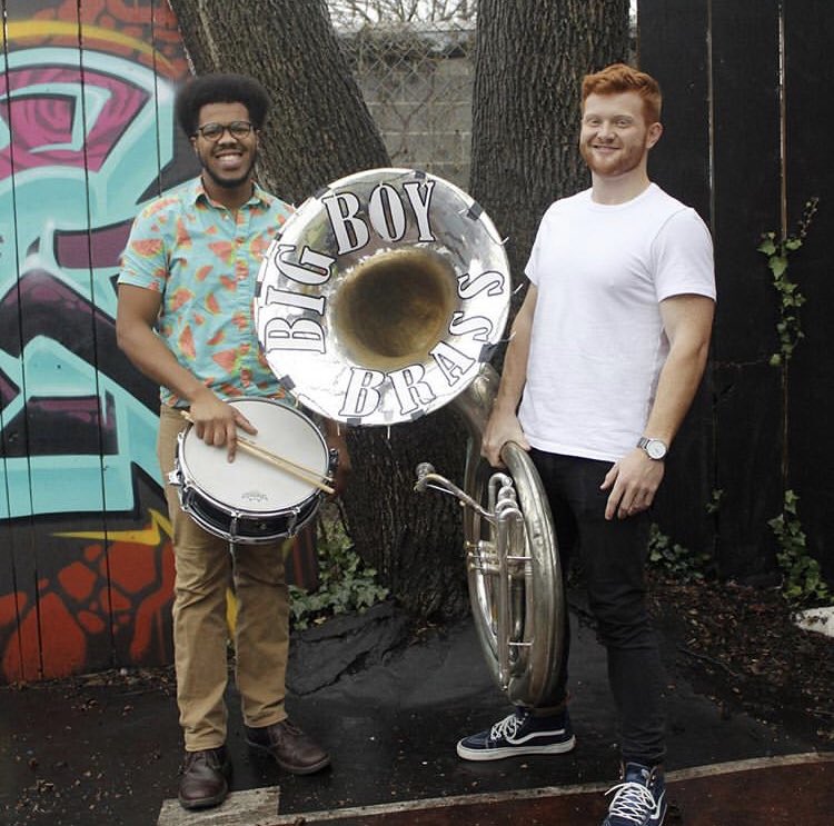 BigBoyBrassBand's tweet photo. Breaking the Buskers Code II 5/24 🔓
#rawmeatband #whatchagonsay #brassband #bigboybrass #breakingthebuskerscode #albumrelease #albumreleaseshow https://t.co/iMiW1x8cJB