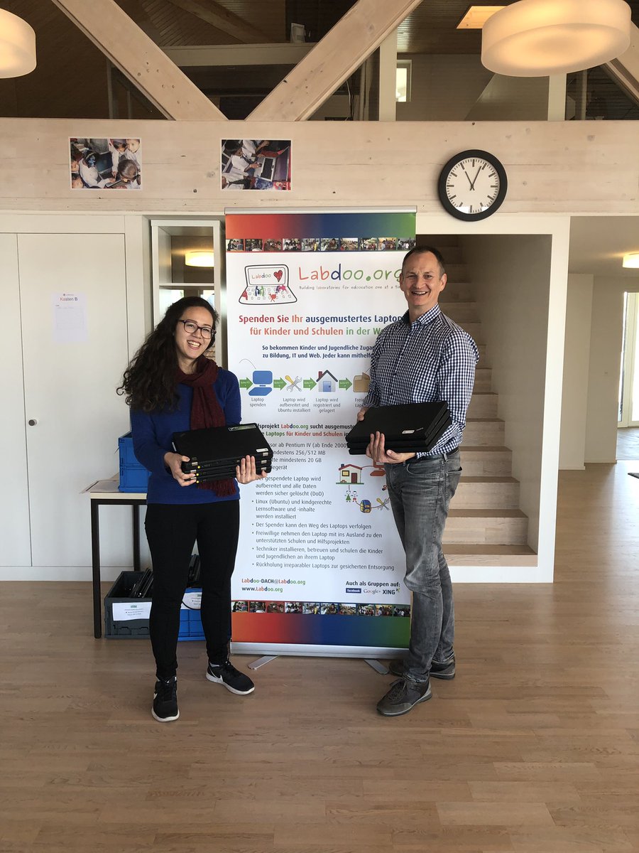 WeTomorrow_one's tweet photo. Mahrberg Library says thank you to @labdoo_org for their generous computer donations! The kids in Mongolia are looking forward to dive deep into the wonders of the worldwideweb and learn how to code. β¨π©π½βπ»
ββββββ
#labdoo #codingislife #mahrberglibrary https://t.co/nfayVLPtrq