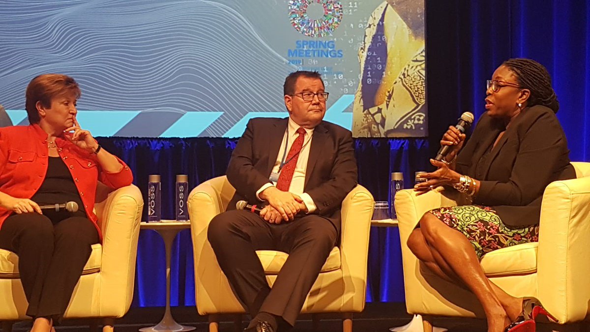 WorldBankLive's tweet photo. We need to ensure that government agencies, development partners are working together with civil society. This will help rally and build support for a robust #humancapital agenda in the country. -Ms. Youssoufou, CEO  @AlikoDangoteFdn  https://t.co/0bZqg0rKMi https://t.co/zgXn68e0eu
