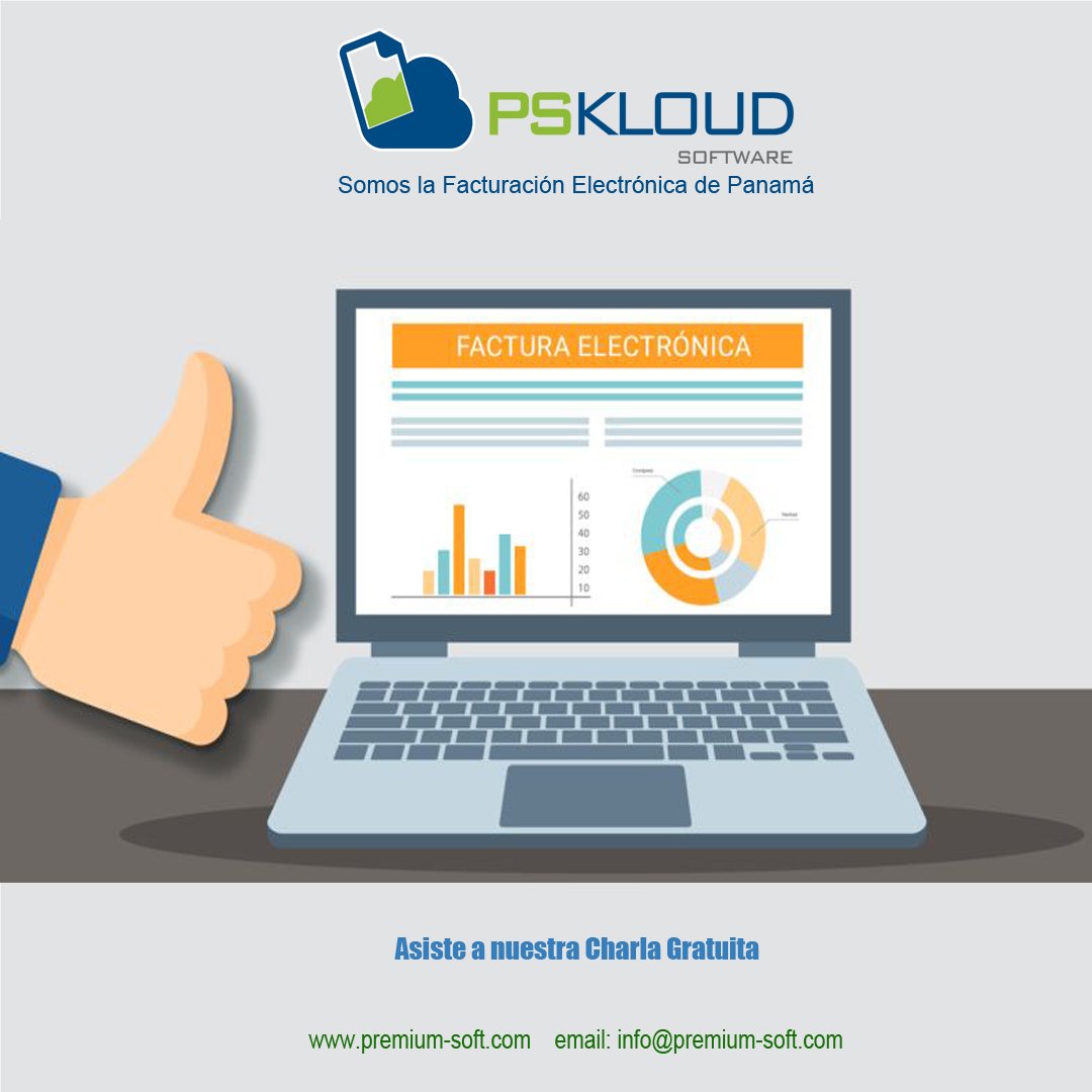 pskloud's tweet image. CHARLA GRATUITA, para integradores, vendedores de software y contadores, reserva tu cupo al +507.3998868/78, email info@premium-soft.com, premium-soft.com