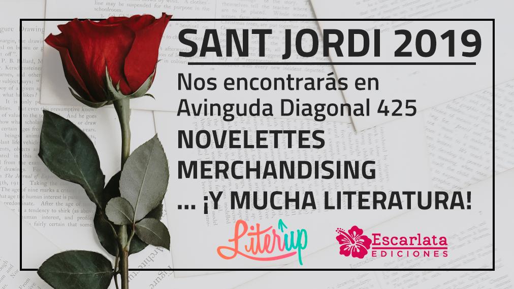 El 23 de abril, día de Sant Jordi y día mundial del libro, estaremos en Avda. Diagonal 425 (Barcelona) con nuestro stand junto a <a href="/EscarlataEd/">Escarlata Ediciones</a>. Podréis encontrar nuestras novelettes, 'La isla del escritor' y merchandising literario :D

¡Os esperamos!