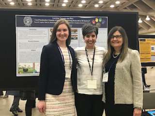 CDMCGeorgetown's tweet image. In March, Dr. Sandra Calvert, graduate student Marisa Putnam, Research Assistant Molly Biedermann and former lab member Naomi Aguiar attended #SRCD19. They presented on the Intelligent Agent study and the Curious George 2D to 3D Transfer Study. See more @ cdmc.georgetown.edu