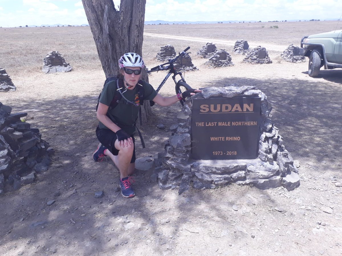1 (UK) Division (@1ukdivision) on Twitter photo Major Sarah Watson of the Div HQ has deployed to Kenya on Exercise ASKARI STORM with <a href="/CO_2RIFLES/">CO 2 RIFLES</a>. After the exercise she took the time to visit the Ol Pejeta Conservancy and visit the grave of Sudan, the last male Northern White Rhino. #teamrhino Major Sarah Watson of the Div HQ has deployed to Kenya on Exercise ASKARI STORM with <a href="/CO_2RIFLES/">CO 2 RIFLES</a>. After the exercise she took the time to visit the Ol Pejeta Conservancy and visit the grave of Sudan, the last male Northern White Rhino. #teamrhino