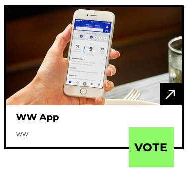 ww_us's tweet photo. Beyond excited that our WW app has been nominated for a #Webby Award! 🎉 Vote for us here: https://t.co/BgPKXin6fF #Webbys https://t.co/30qjL3GXSX