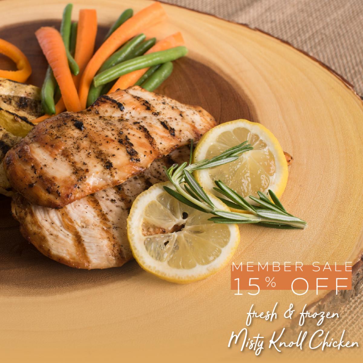 EastWarrenMarkt's tweet photo. This week's Member Sale is on Misty Knoll Chicken! Load up the fridge or freezer and start planning those meals. https://t.co/VOoSFmNRos