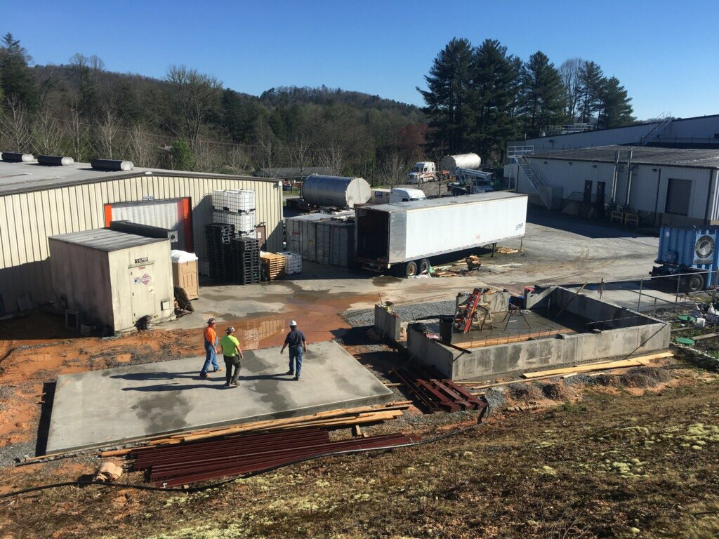 Eric Fitch (@gas4beer) on Twitter photo PurposeEnergy is installing Tribrid-Bioreactors at Gaia Herbs today in Brevard, NC PurposeEnergy is installing Tribrid-Bioreactors at Gaia Herbs today in Brevard, NC