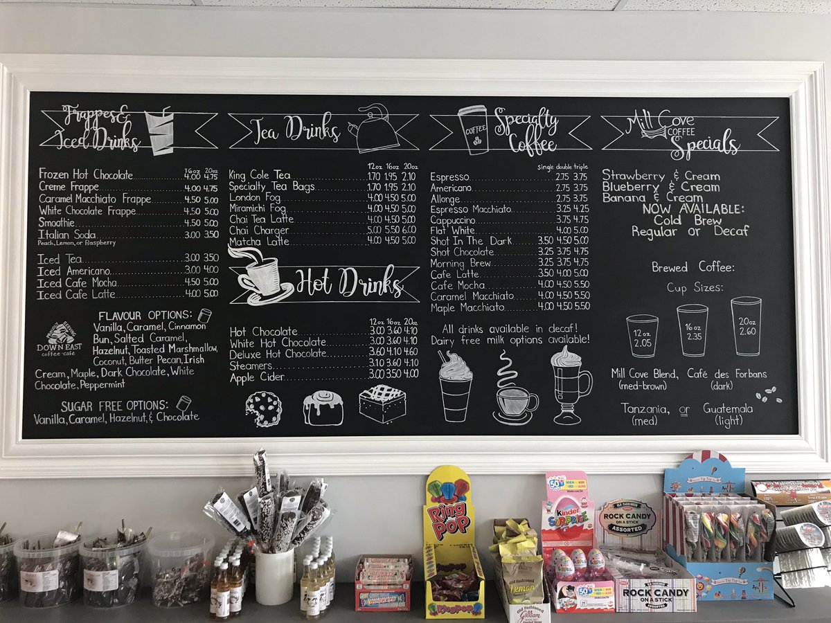 Come check out our new menu.
We hve maple latte available #maple #specialtycoffees #downeastcoffee