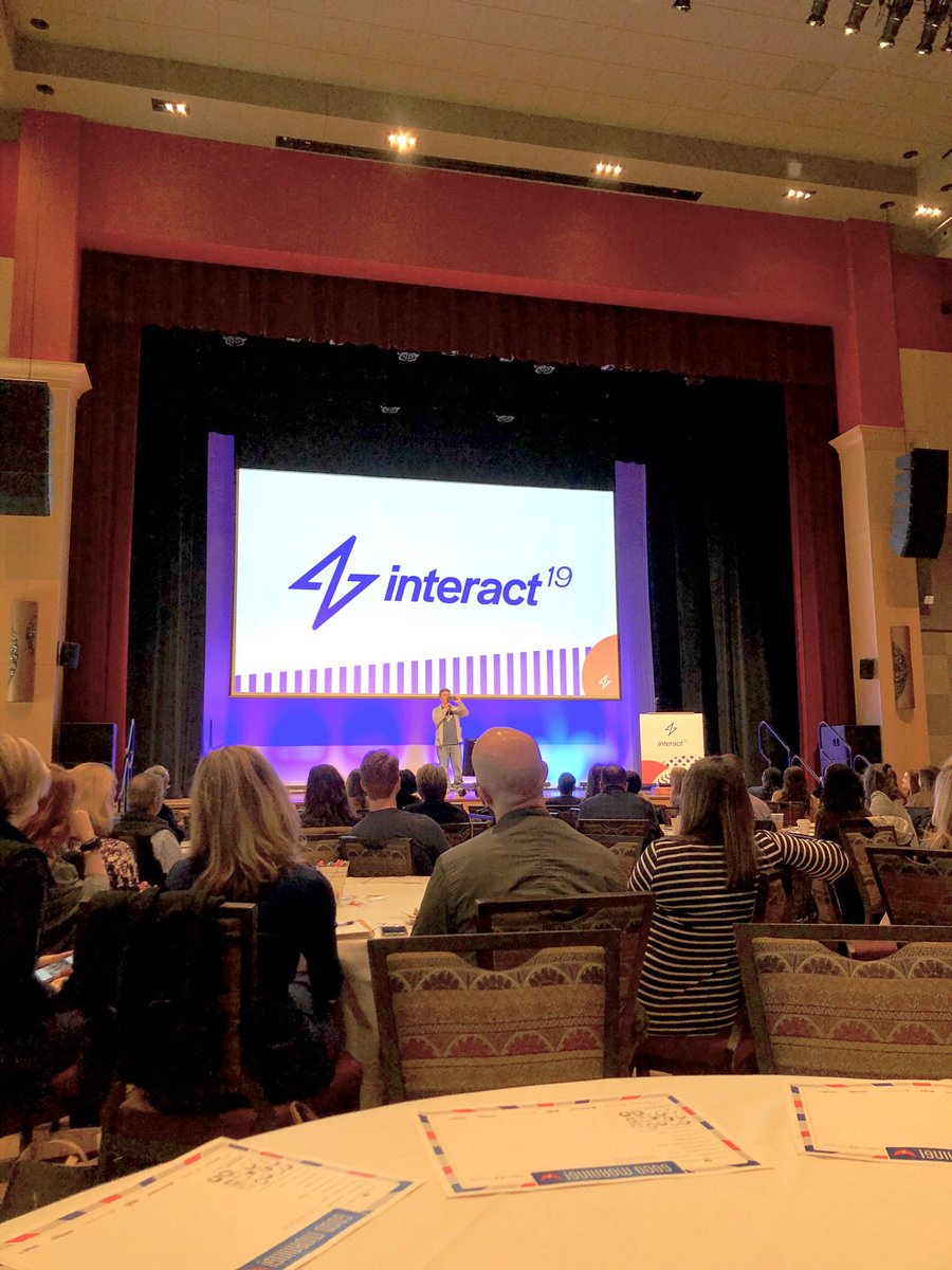 Having the day off and spending it back on campus is the best combination. Any digitial friends at #interact19 today?