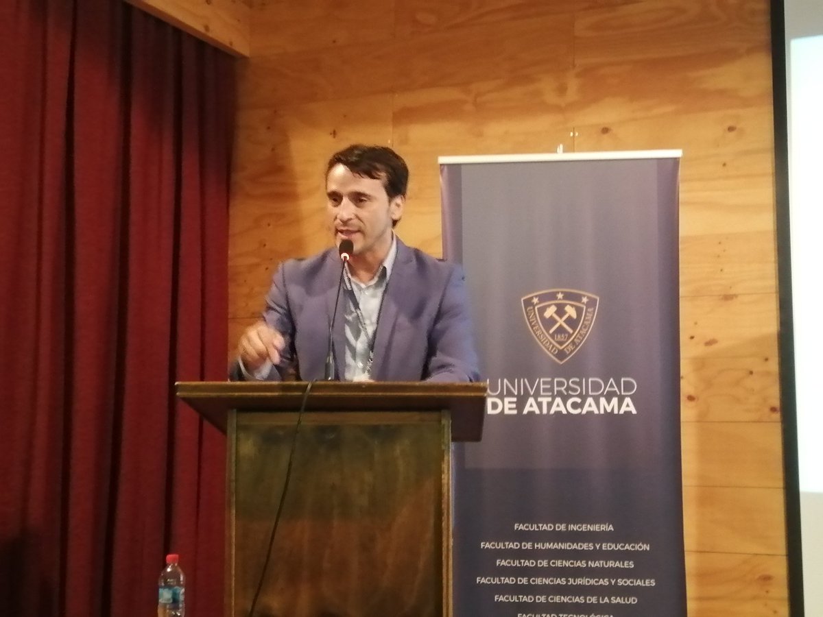 UAtacama's tweet photo. [AHORA] En el Auditorio de la Facultad de Ciencias de la Salud de la @UAtacama se lleva a cabo la jornada Luchando contra el #Chagas organizado por el Magister en Salud Pública y Gestión Sanitaria de @SeremiSalud3 y  @SSaludAtacama #FACSAL #FONIS https://t.co/vELyW4x1yj