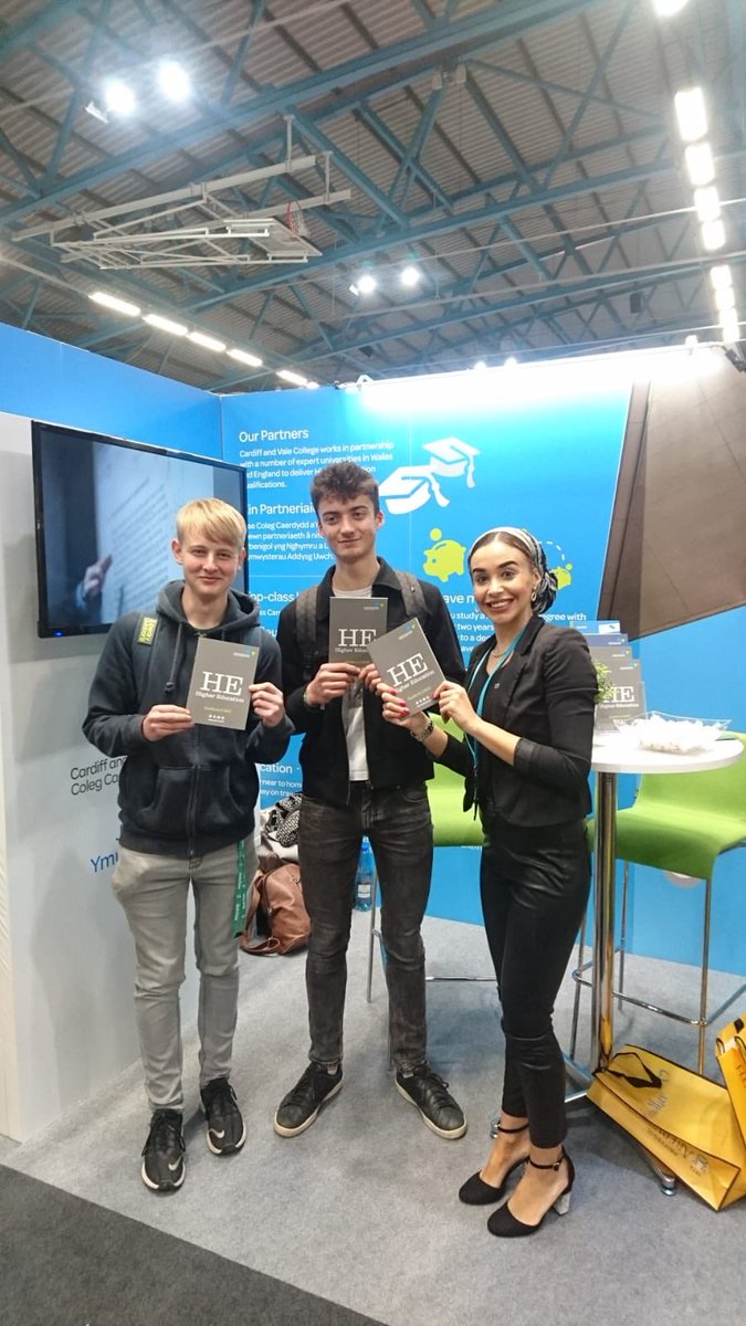 We’ve had a fantastic day at the @UCAS Fayre today – if you missed us you can order your own bespoke higher education prospectus here https://cavc.ldm.direct