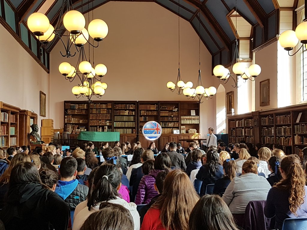 oxford_int's tweet photo. What a day seeing the #BEO2019 in action today at Lancing College! Debates on ecotourism and drama productions in an incredible location followed by a trip to the Harry Potter studios. Awesome competition, we're so excited for the final in one week! #weareoxfordinternational https://t.co/BR3iM8KqRx