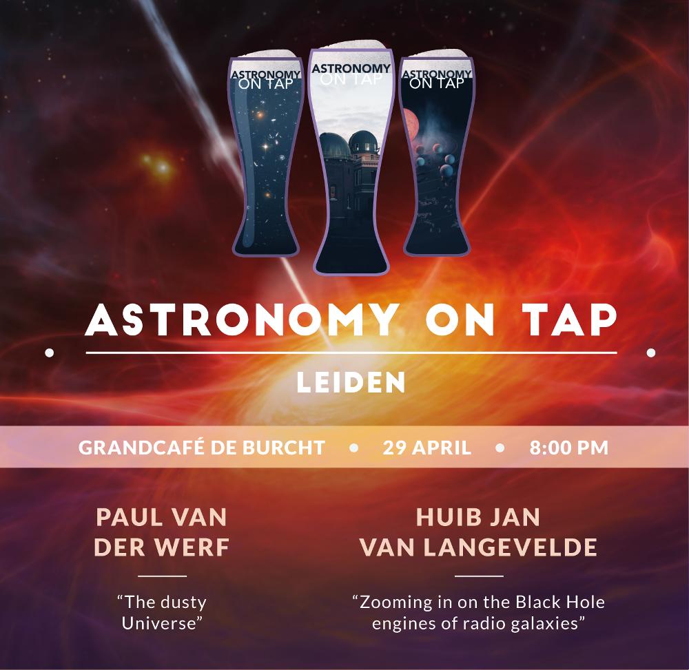 And now for some surprises from us ;)
In our next #AoTLeiden speaker Huib van Langevelde will tell us about black holes and how today's wonderful, historic <a href="/ehtelescope/">Event Horizon 'Scope</a> image came to be! Come learn all about it on the 29th of April! #RealBlackHole
#EHTblackhole