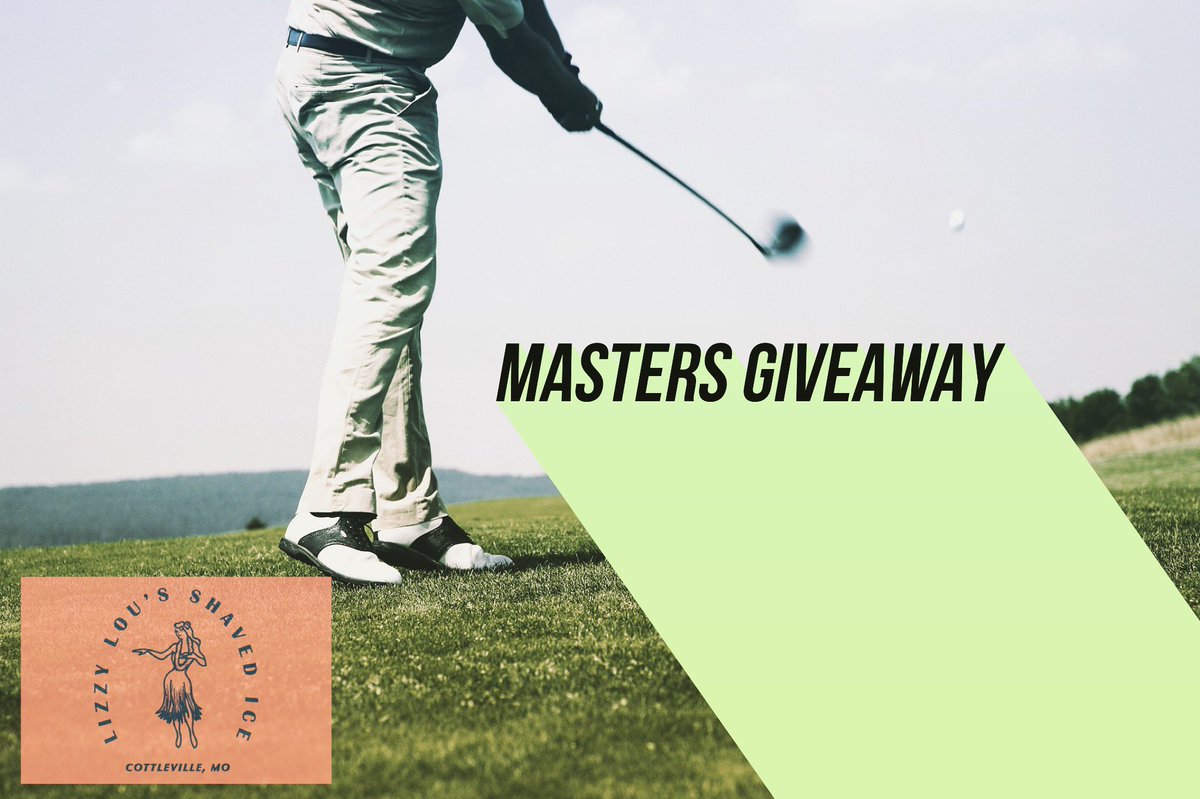 lizzyloustlgma1's tweet photo. MASTERS GIVEAWAY! Win a Lizzy Lou’s shirt or hat of your choice!                                                 To enter:                                                   Follow me, tag a friend and comment with you favorite shaved ice flavor!
Winner will be picked on Sun 4/14 https://t.co/DFZI3Sduir